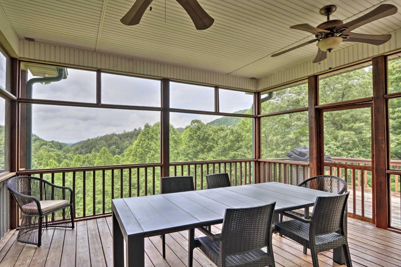 Expansive Home On 16 Acres With Smoky Mountain Views 머피 외부 사진