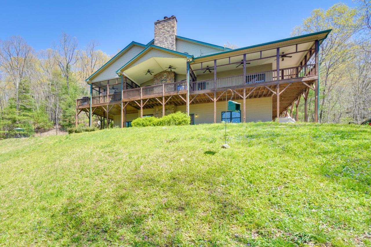 Expansive Home On 16 Acres With Smoky Mountain Views 머피 외부 사진